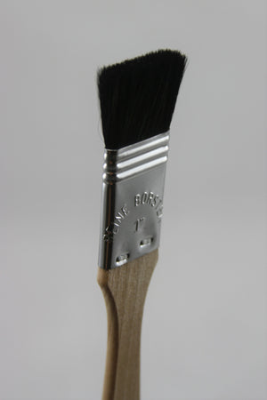 1600-25 Flat Brush - Ox Hair - Old World Paint Brushes