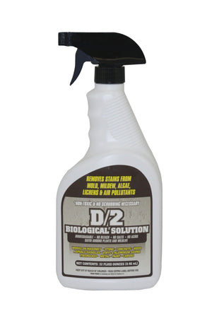 D/2 Biological Solution - 1 Quart in Reusable Spray Bottle